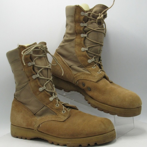 Belleville Size 11.5 M Brown Suede Boots R5 E8 main image 5